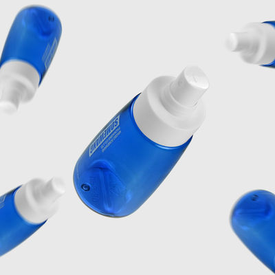 নীল 30ml 60ml 80ml PETG কসমেটিক বোতল