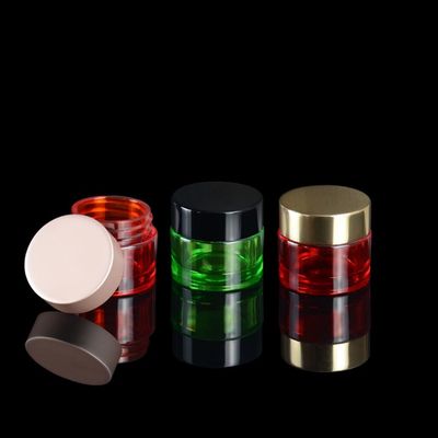 ক্রিম ত্বকের যত্নের জন্য 15ml PETG কসমেটিক জার সাদা ক্রিম জার কসমেটিক প্যাকেজিং