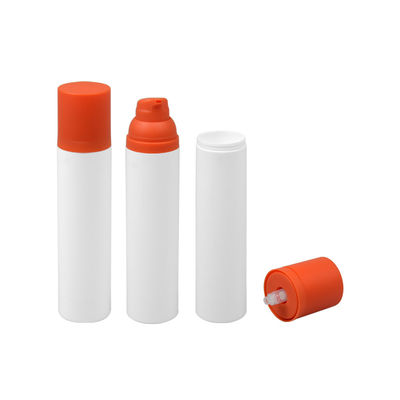 ফেস ক্রিমের জন্য সিলিন্ডার 20ml 100ml এয়ারলেস লোশন কসমেটিক ভ্যাকুয়াম পাম্প বোতল