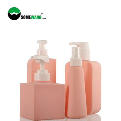 150ml 250ml 350ml 360ml PE লোশন বোতল কসমেটিক প্যাকেজিং সফট টাচ মেটেরিয়াল সহ