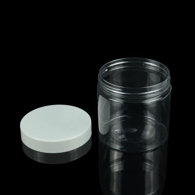 100ml 200ml 250ml খাদ্য স্বচ্ছ প্লাস্টিক PET জার PCR Bpa ফ্রি ডিওডোরেন্ট পাত্রে