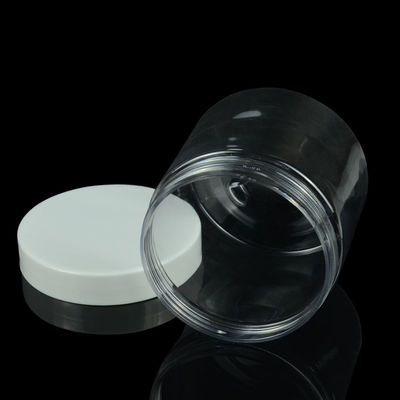 100ml 200ml 250ml খাদ্য স্বচ্ছ প্লাস্টিক PET জার PCR Bpa ফ্রি ডিওডোরেন্ট পাত্রে