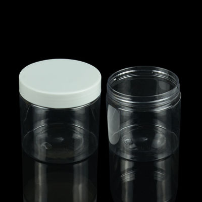 100ml 200ml 250ml খাদ্য স্বচ্ছ প্লাস্টিক PET জার PCR Bpa ফ্রি ডিওডোরেন্ট পাত্রে