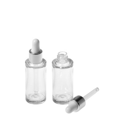 বিলাসবহুল প্রসাধনী 40ml PETG কসমেটিক বোতল অপরিহার্য তেলের ধারক উইথড রপার ওডিএম