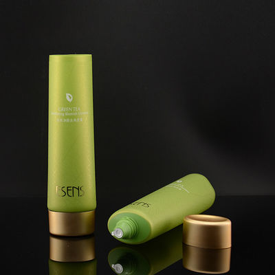 স্ক্রু ক্যাপ গোল্ডেন সহ 38mm 60ml কসমেটিক জেল পুনঃব্যবহারযোগ্য হ্যান্ড ক্রিম টিউব সেন্ট্রিফিউজ টিউব