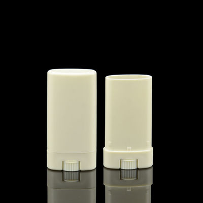 ODM 15ml ডিওডোরেন্ট স্টিক ওভাল কসমেটিক বোতল 15g খালি জেল ফ্ল্যাট ওভাল জেলের জন্য
