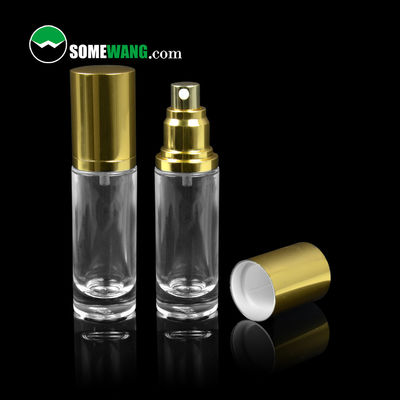 30ml 60ml এসেনশিয়াল অয়েল কন্টেইনার PET কসমেটিক অ্যাম্বার ফ্রস্টেড ড্রপার বোতল