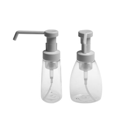 250ml প্রসাধনী খালি জীবাণুনাশক বোতল ফোম পাম্প ডিসপেনসার সহ