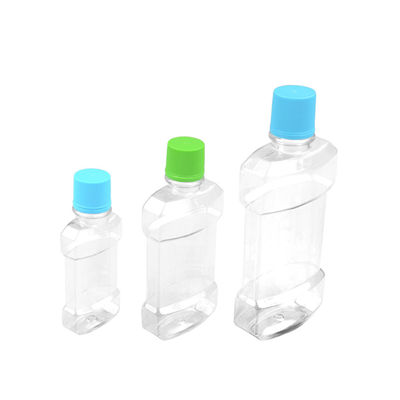 250ml PET কসমেটিক বোতল সোমেওয়াং পুনঃব্যবহারযোগ্য মাউথওয়াশ বোতল TE ক্যাপ সহ