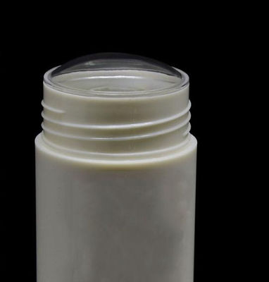 50ml PP রাউন্ড ডিওডোরেন্ট স্টিক বোতল 43MM বড় আয়তনের খালি কসমেটিক পাত্রে