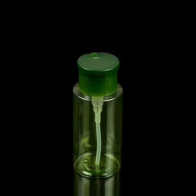 10oz 300ml সিলিন্ডার PET নেইল পলিশ রিমুভার ডিসপেনসার ব্যক্তিগত যত্ন সোমেওয়াং