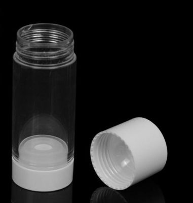 30g 33 X 96mm প্লাস্টিক ডিওডোরেন্ট খালি রিফিলযোগ্য রোল অন বোতল স্বাদহীন ফ্ল্যাট ওভাল প্লাস্টিক