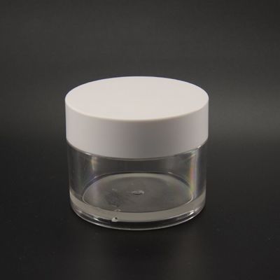 ক্রিম স্কিন কেয়ার প্যাকেজিংয়ের জন্য 59MM 100ml PETG ক্রিম জার