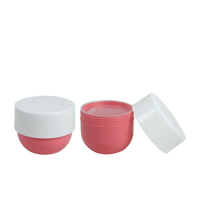 200ml 250ml 300ml ফেস ক্রিম কসমেটিক জার Pp প্লাস্টিক বাটি আকৃতির 91 X 81mm