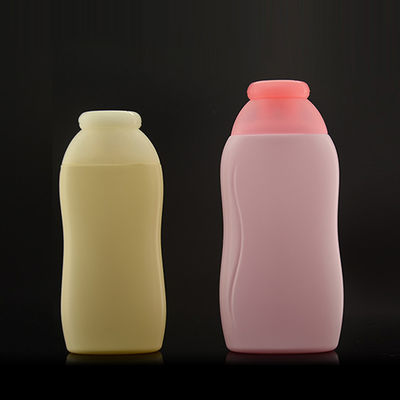 কমলা বোতলে OEM রঙিন খালি প্লাস্টিকের বোতল 200ml 250ml শ্যাম্পু