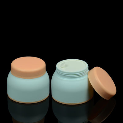 30ml 50ml 100ml খালি পিপি ক্রিম জার বোল আকৃতির BPA ফ্রি ক্লিয়ার প্লাস্টিক জার ঢাকনা সহ