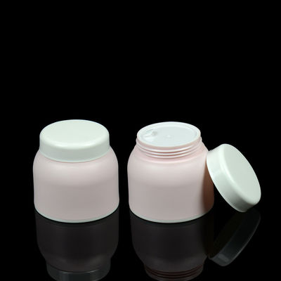 30ml 50ml 100ml খালি পিপি ক্রিম জার বোল আকৃতির BPA ফ্রি ক্লিয়ার প্লাস্টিক জার ঢাকনা সহ