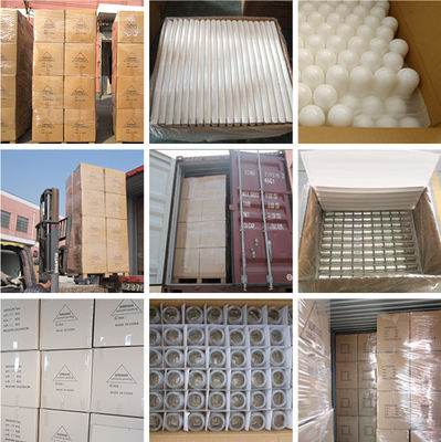 500ml 28/410 PE কসমেটিক বোতল গোলাকার HDPE খালি কসমেটিক পাত্রে