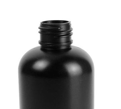 180ml 24/410 HDPE হোয়াইট বোস্টন রাউন্ড বোতল স্কিন পার্সোনাল কেয়ার বোতল 30% পিসিআর