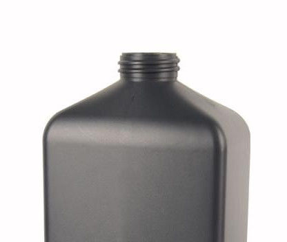 950ml 32/410 PE কসমেটিক বোতল ফ্ল্যাট স্কয়ার HDPE স্কিন কেয়ার পাম্প বোতল