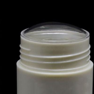 50ml PP রাউন্ড ডিওডোরেন্ট স্টিক বোতল 43MM বড় আয়তনের খালি কসমেটিক পাত্রে