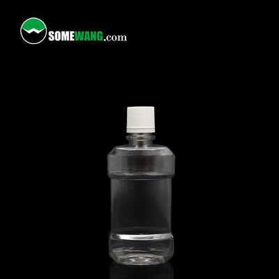 100ml / 250ml / 500ml কসমেটিক PET বোতল কাস্টমাইজড মাউথওয়াশ বোতল
