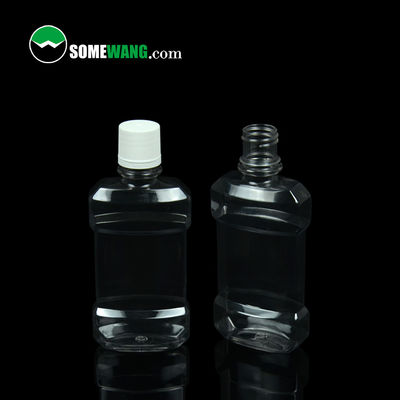 100ml / 250ml / 500ml কসমেটিক PET বোতল কাস্টমাইজড মাউথওয়াশ বোতল