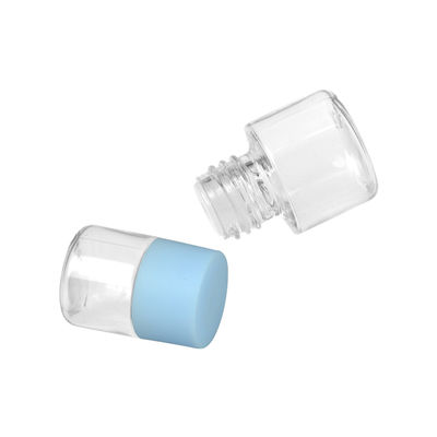 উচ্চ মানের কসমেটিক প্যাকেজিং 10ML & 50ML খালি প্লাস্টিক PETG রাউন্ড বোতল টোনার মিনি লোশন নমুনা বোতল