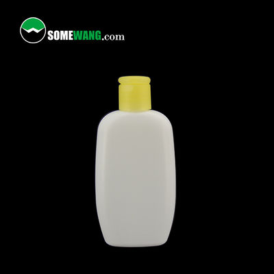PE ফ্ল্যাট বোতল 100ml 138ml 200ml কাস্টমাইজড কসমেটিক বোতল