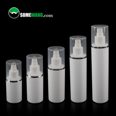 PE কসমেটিক লোশন বোতল 100ml 120ml 150ml 200ml 250ml বাইরের কভার সহ