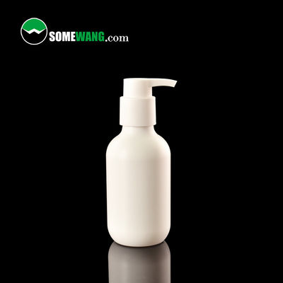 300ml প্লাস্টিক রাউন্ড PE কসমেটিক বোতল কাস্টমাইজড হ্যান্ড ওয়াশ লোশন পাম্প শ্যাম্পু বোতল