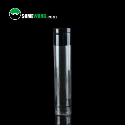 স্ক্রু ক্যাপ সহ 30ml / 70ml / 235ml PETG কাস্টম ছোট সিলিন্ডার বোতল সেট