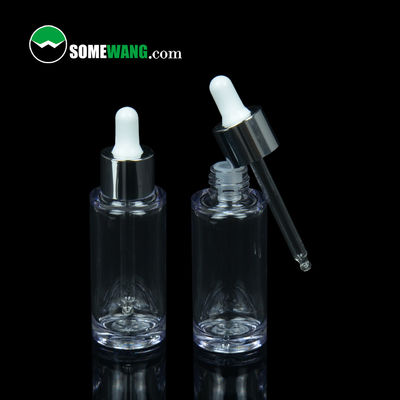 স্কুইজ টিউব ড্রপার সহ খালি PETG ড্রপার বোতল 10ml 30ml 40ml এসেনশিয়াল অয়েল বোতল
